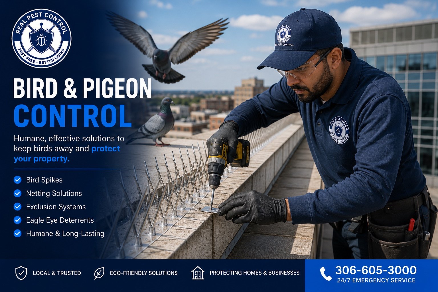 Bird and Pigeon Control in Regina service image