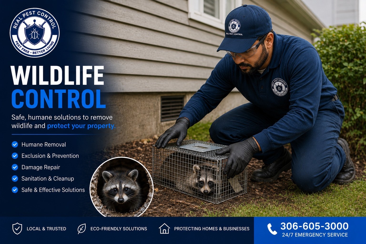 Wildlife Removal in Regina service image